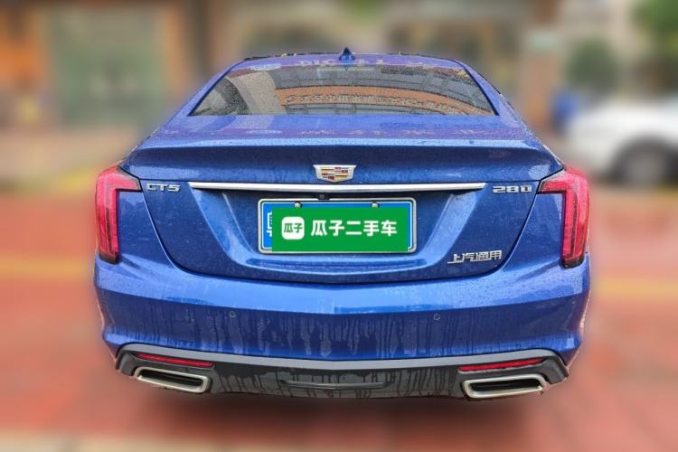 Used Cadillac CT5 2020 Revised Version 28T Luxury Edition Rear