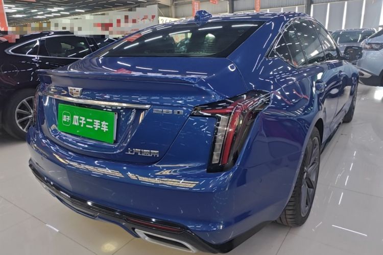 Used Cadillac CT5 2020 Revised 28T Platinum Sport Edition Rear Right 45 Deg