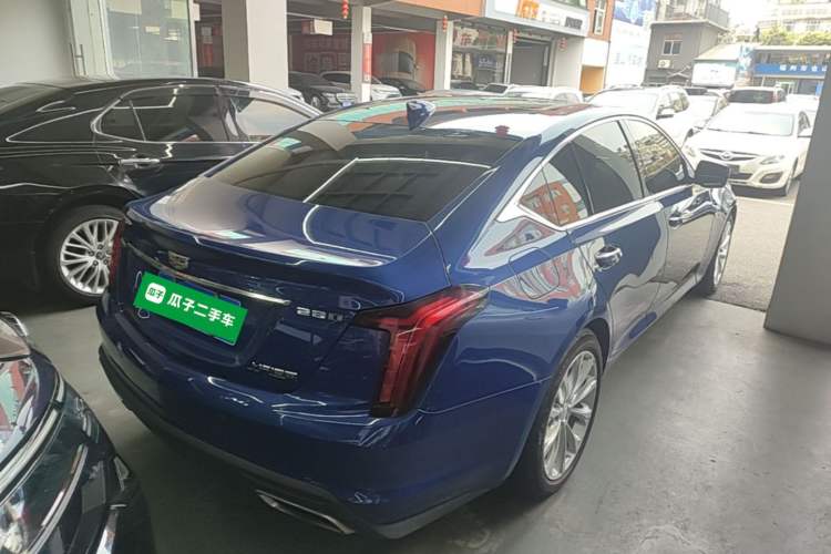 Used Cadillac CT5 2020 28T Luxury Version Rear Right 45 Deg