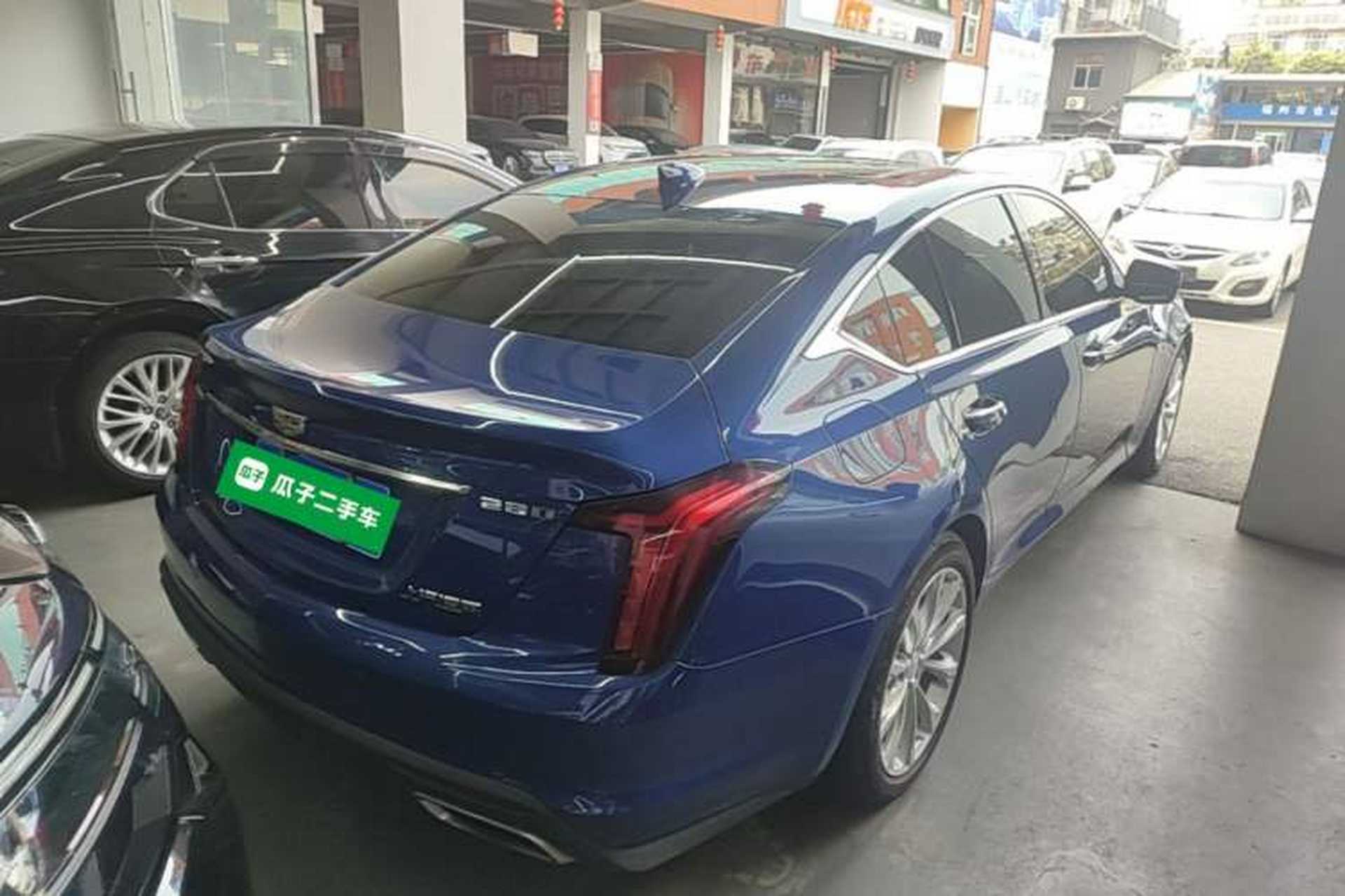 Used Cadillac CT5 2020 28T Luxury Version Rear Right 45 Deg