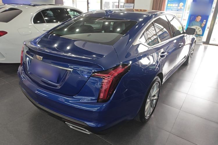 Used Cadillac CT5 2020 Revised Version 28T Luxury Edition Rear Right 45 Deg