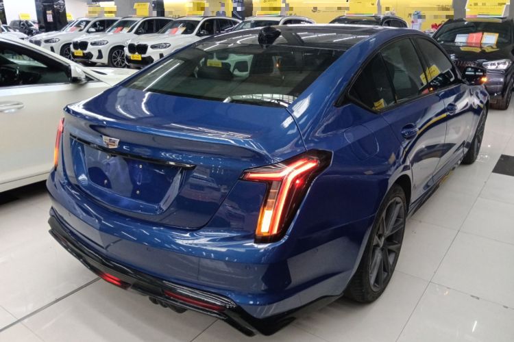 Used Cadillac CT5 2020 Revised 28T Platinum Sport Edition Rear Right 45 Deg