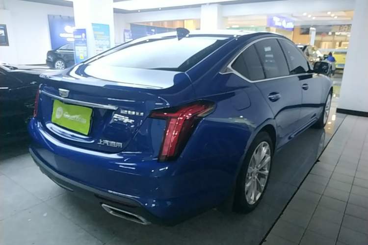 Used Cadillac CT5 2020 28T Luxury Version Rear Right 45 Deg