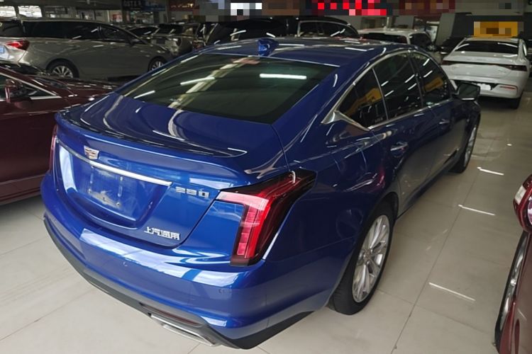 Used Cadillac CT5 2020 Revised Version 28T Luxury Edition Rear Right 45 Deg