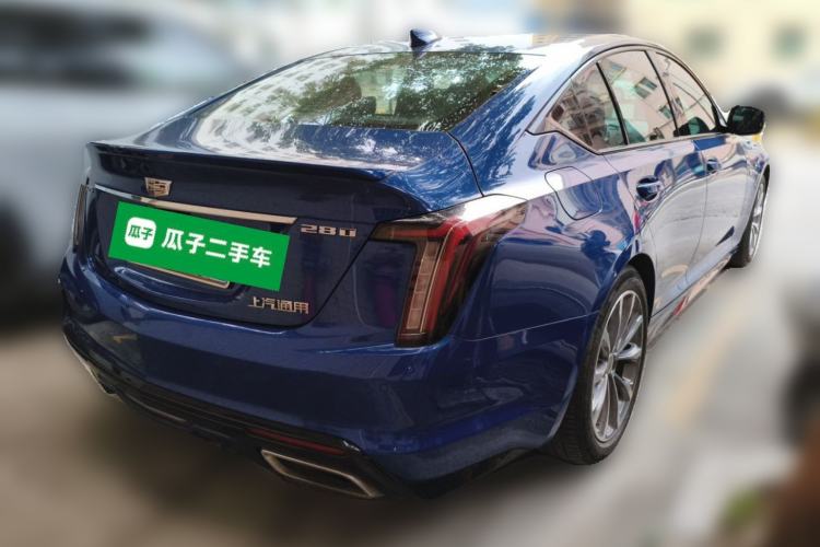 Used Cadillac CT5 2020 28T Leading Sport Model Rear Right 45 Deg