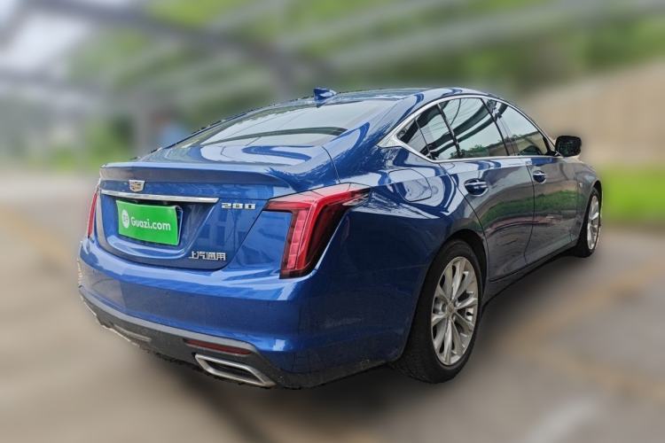 Used Cadillac CT5 2020 28T Luxury Version Rear Right 45 Deg