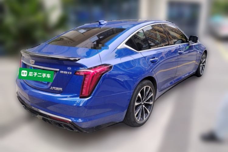 Used Cadillac CT5 2020 Revised Version 28T Luxury Edition Rear Right 45 Deg