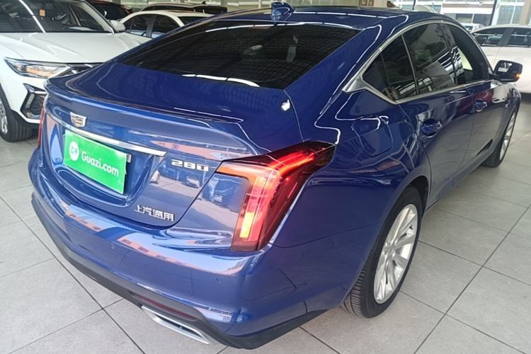 Used Cadillac CT5 2020 Revised Version 28T Fashion Edition Rear Right 45 Deg