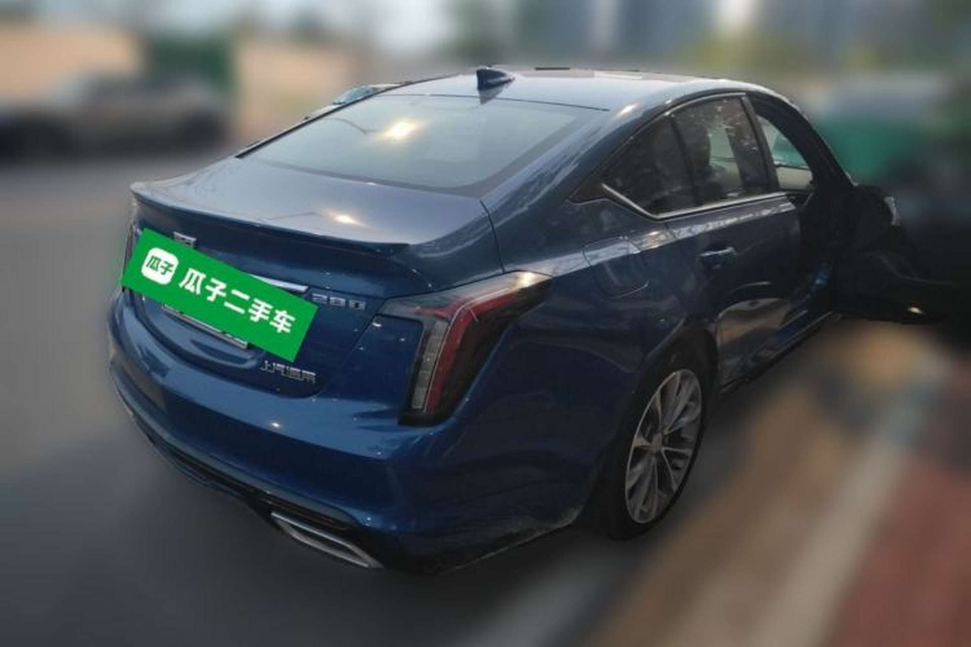 Used Cadillac CT5 2020 Updated 28T Leading Sporty Version Rear Right 45 Deg