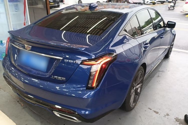 Used Cadillac CT5 2020 Revised 28T Platinum Sport Edition Rear Right 45 Deg