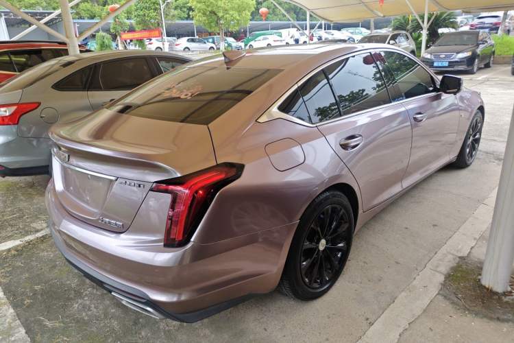 Used Cadillac CT5 2020 28T Luxury Version Rear Right 45 Deg