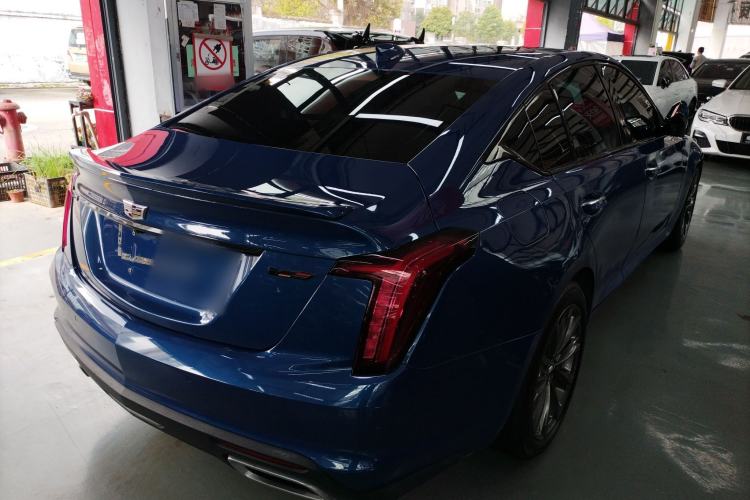 Used Cadillac CT5 2020 Revised Version 28T Luxury Edition Rear Right 45 Deg