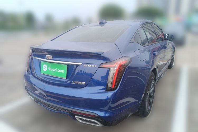 Used Cadillac CT5 2020 Revised 28T Platinum Sport Edition Rear Right 45 Deg