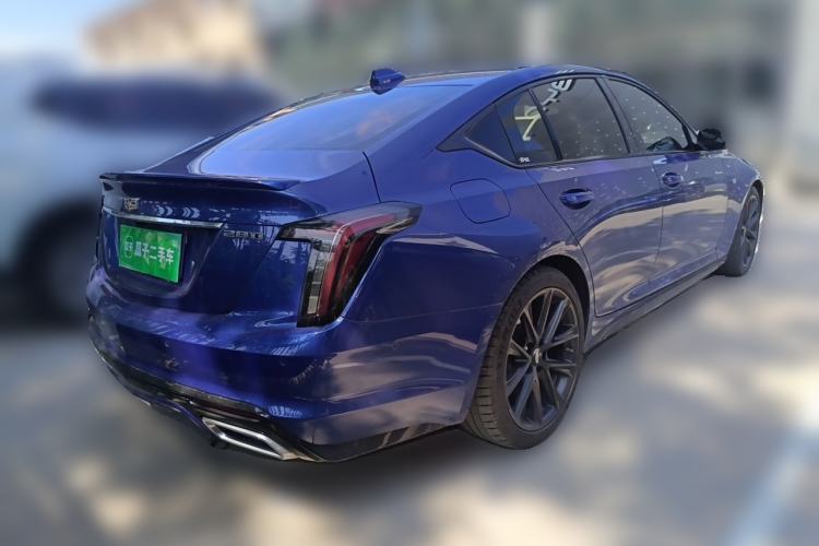 Used Cadillac CT5 2020 Revised 28T Platinum Sport Edition Rear Right 45 Deg