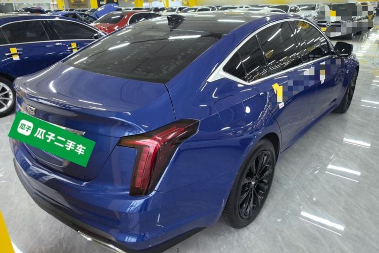 Used Cadillac CT5 2020 28T Luxury Version Rear Right 45 Deg