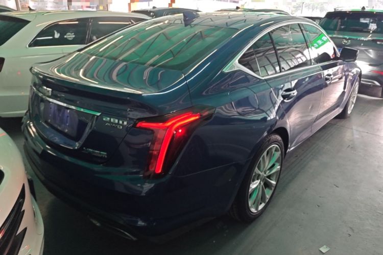 Used Cadillac CT5 2020 Revised Version 28T Luxury Edition Rear Right 45 Deg