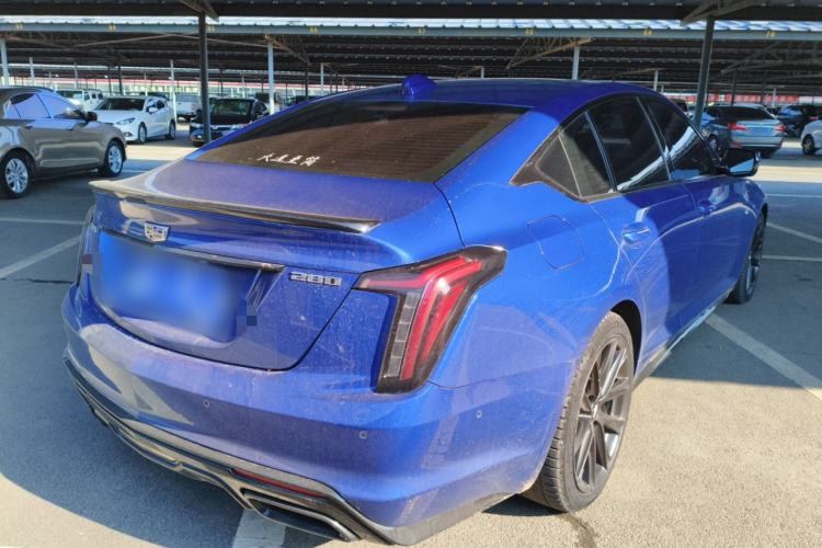 Used Cadillac CT5 2020 28T Platinum Sport Edition Rear Right 45 Deg