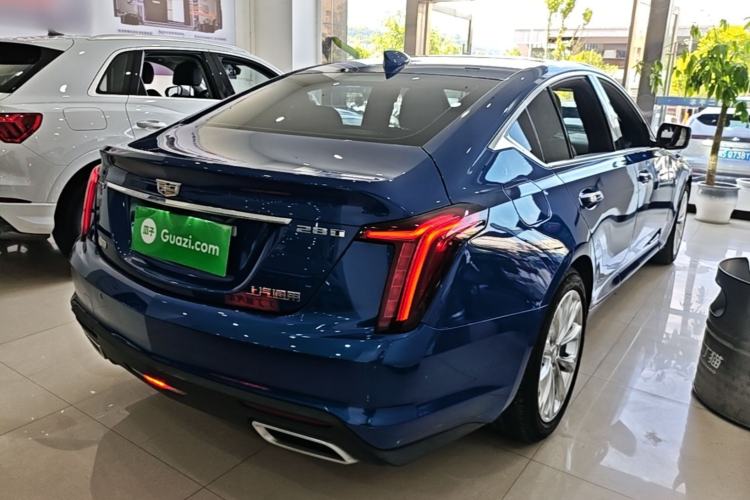 Used Cadillac CT5 2020 Revised Version 28T Luxury Edition Rear Right 45 Deg