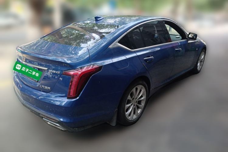 Used Cadillac CT5 2020 28T Luxury Version Rear Right 45 Deg