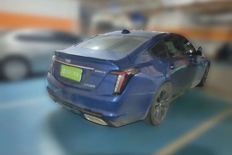 Used Cadillac CT5 2020 Revised 28T Platinum Sport Edition Rear Right 45 Deg