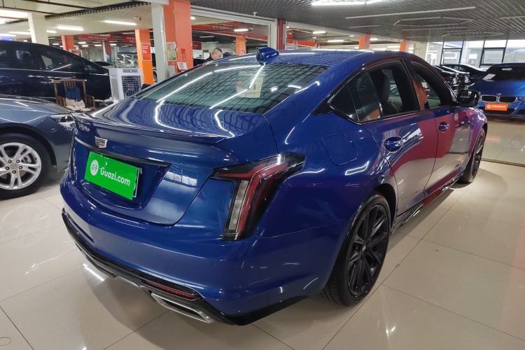 Used Cadillac CT5 2020 Revised 28T Platinum Sport Edition Rear Right 45 Deg