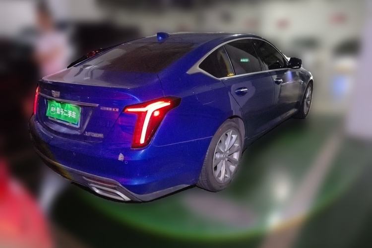 Used Cadillac CT5 2020 Revised Version 28T Luxury Edition Rear Right 45 Deg