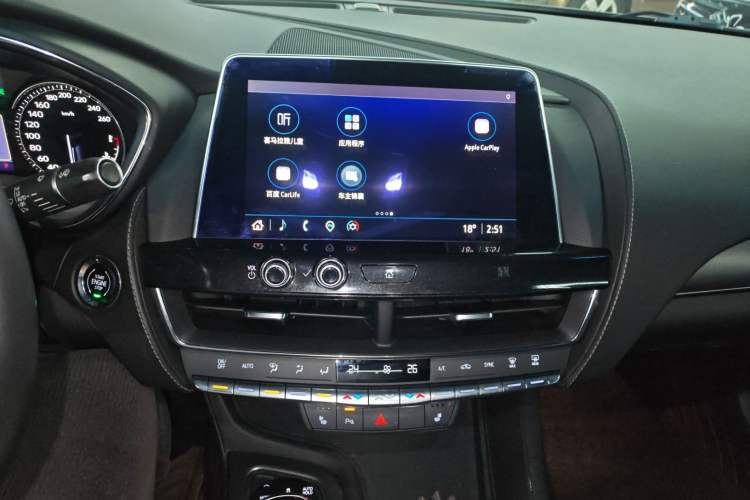 Used Cadillac CT5 2020 Revised Version 28T Luxury Edition Audio And AC Panel