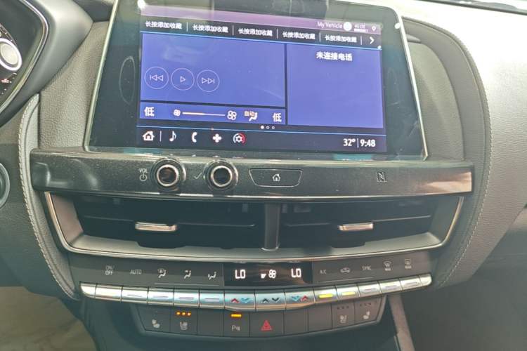Used Cadillac CT5 2020 28T Leading Sport Model Audio And AC Panel