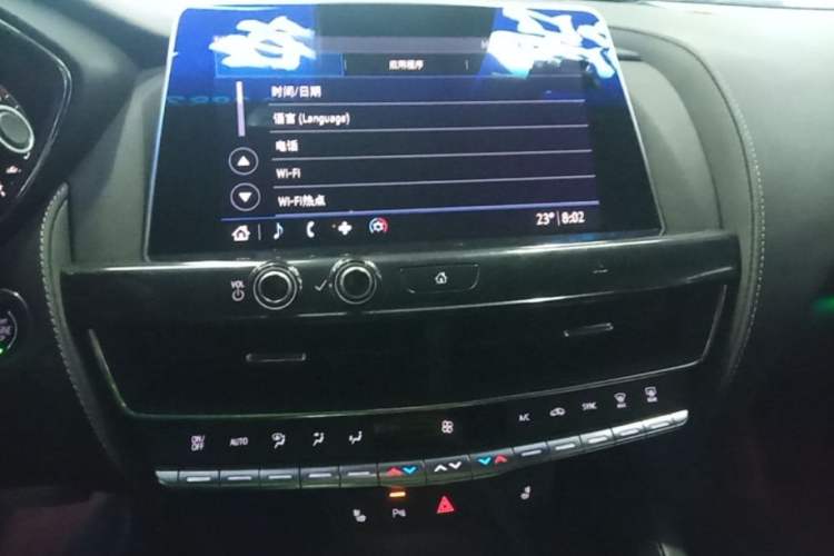 Used Cadillac CT5 2020 Revised Version 28T Luxury Edition Audio And AC Panel