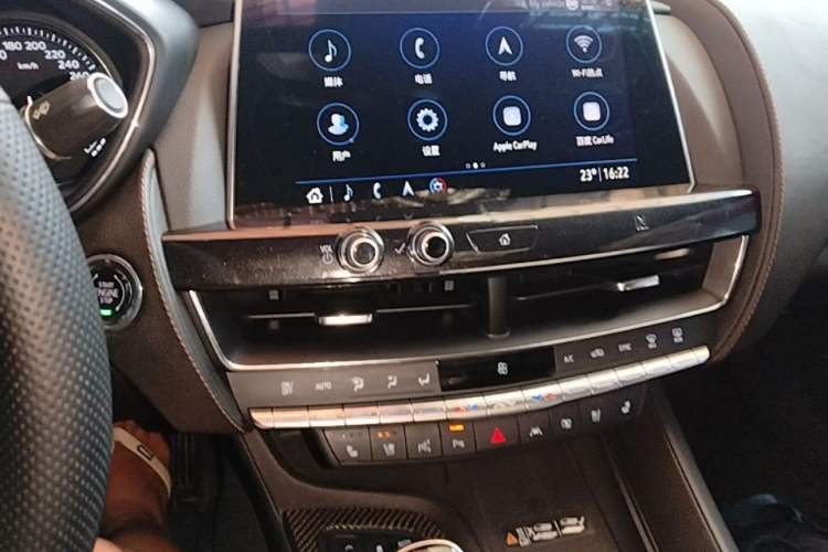 Used Cadillac CT5 2020 Revised 28T Platinum Sport Edition Audio And AC Panel