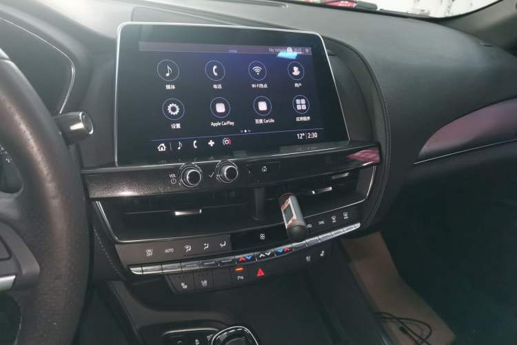 Used Cadillac CT5 2020 28T Leading Sport Model Audio And AC Panel