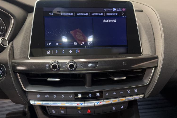 Used Cadillac CT5 2020 28T Leading Sport Model Audio And AC Panel