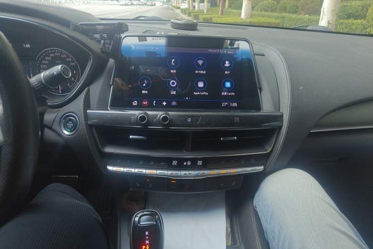 Used Cadillac CT5 2020 Updated 28T Leading Sporty Version Audio And AC Panel