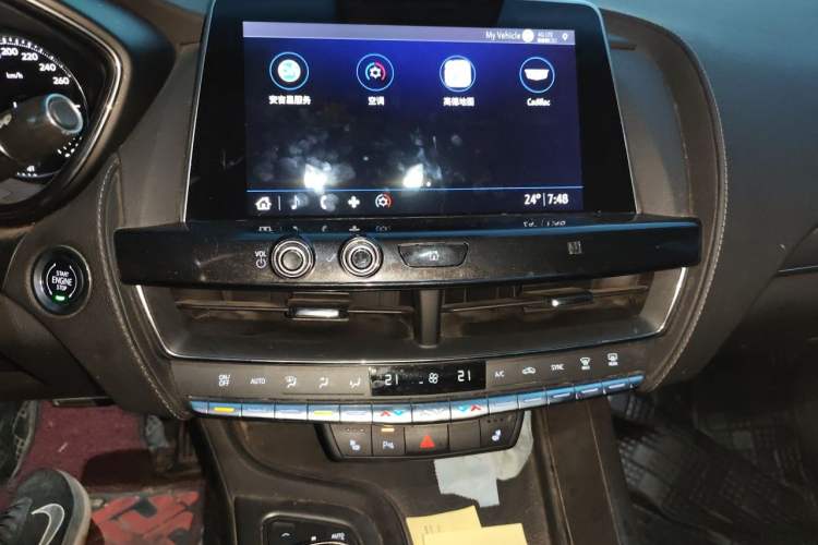 Used Cadillac CT5 2020 28T Luxury Version Audio And AC Panel