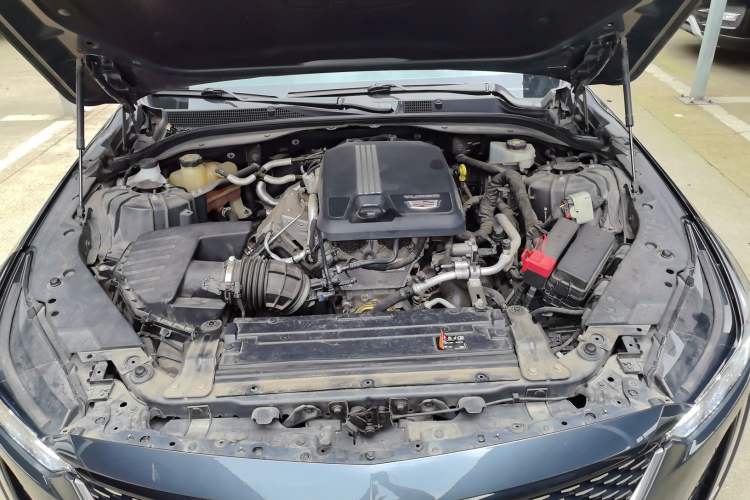Used Cadillac CT5 2020 Revised Version 28T Luxury Edition Engine Bay