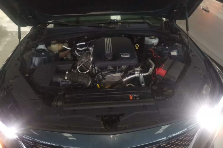 Used Cadillac CT5 2020 Revised Version 28T Luxury Edition Engine Bay