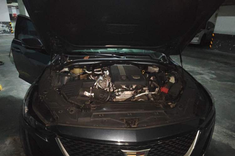 Used Cadillac CT5 2020 Revised Version 28T Luxury Edition Engine Bay