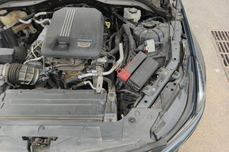 Used Cadillac CT5 2020 Revised 28T Platinum Sport Edition Engine Bay Left