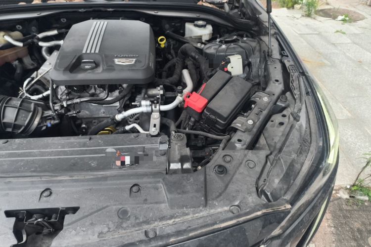 Used Cadillac CT5 2020 Revised Version 28T Luxury Edition Engine Bay Left