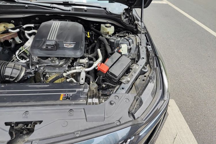 Used Cadillac CT5 2020 Revised Version 28T Luxury Edition Engine Bay Left