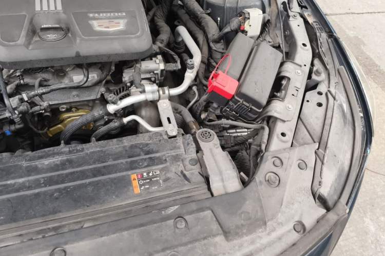 Used Cadillac CT5 2020 Revised Version 28T Luxury Edition Engine Bay Left