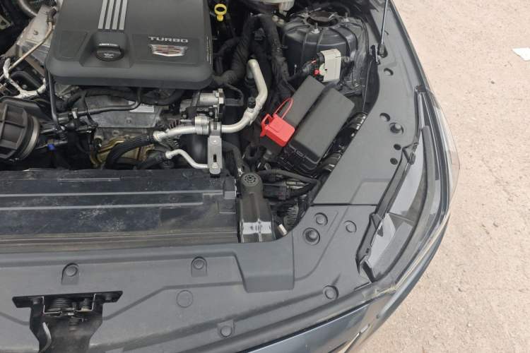 Used Cadillac CT5 2020 Revised Version 28T Luxury Edition Engine Bay Left