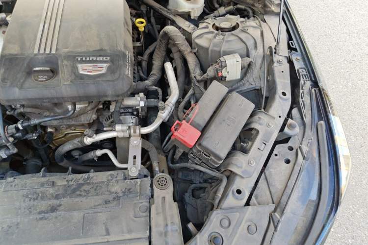 Used Cadillac CT5 2020 Revised 28T Platinum Sport Edition Engine Bay Left