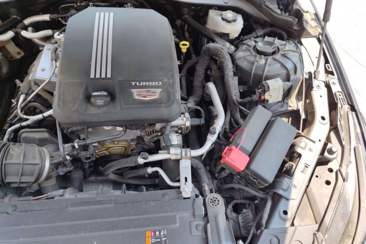 Used Cadillac CT5 2020 Revised 28T Platinum Sport Edition Engine Bay Left