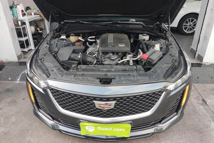Used Cadillac CT5 2020 Revised Version 28T Luxury Edition Engine Bay