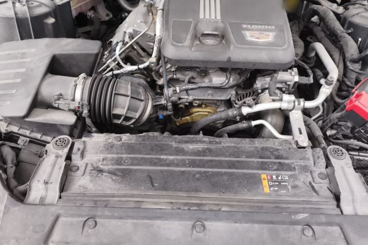 Used Cadillac CT5 2020 Revised Version 28T Luxury Edition Engine Bay