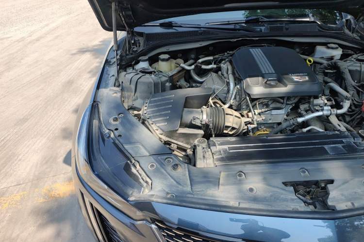 Used Cadillac CT5 2020 Revised Version 28T Luxury Edition Engine Bay Right