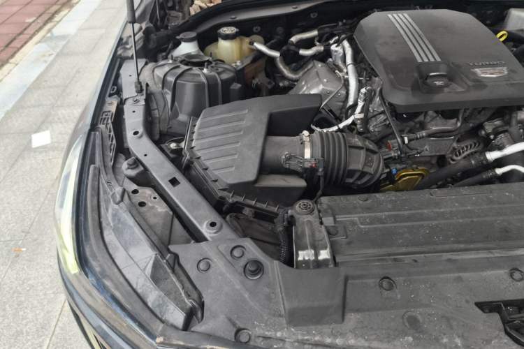 Used Cadillac CT5 2020 Revised Version 28T Luxury Edition Engine Bay Right