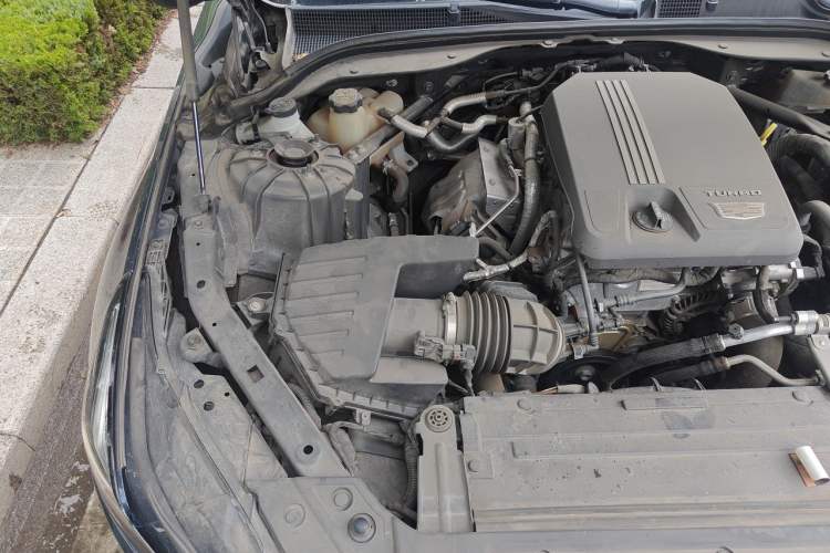 Used Cadillac CT5 2020 Updated 28T Leading Sporty Version Engine Bay Right