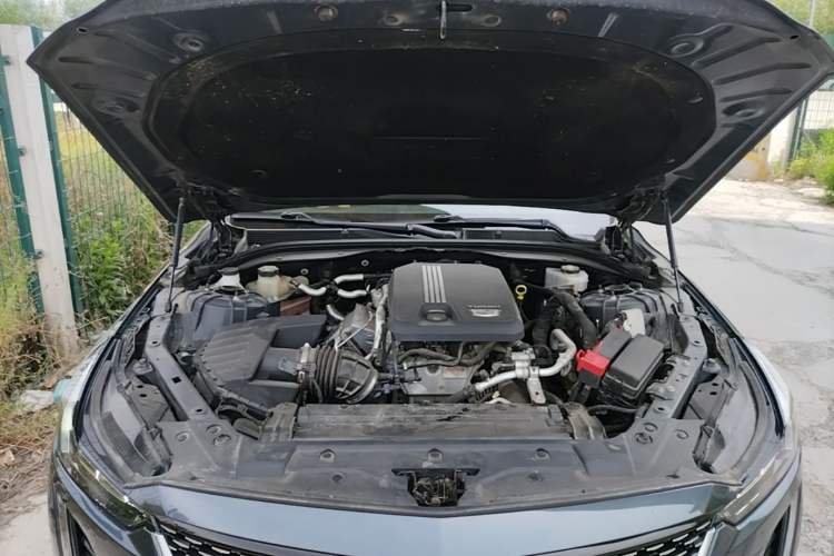 Used Cadillac CT5 2020 Revised Version 28T Luxury Edition Engine Bay